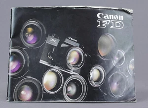 Guide pour Objectifs Canon FD (Réf# P-310) - Photo 1 sur 1