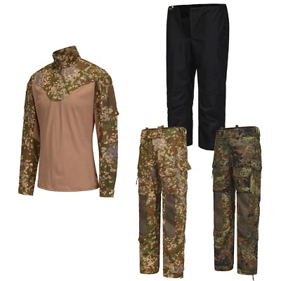 TRN Tactical KSK Comba Training Uniform Frog Suit Pants All-terrain Debby Camouflage