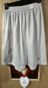 Nike youth L 12/14 vintage USA made elastic waist drawstring mesh loose solid US - Picture 1 of 6