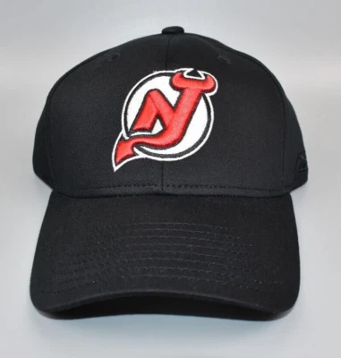 Gorra New Jersey Devils Reebok NHL Face-Off Vintage con tirantes - Nueva con etiquetas Foto 1 de 4