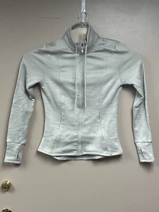 Spyder Active Womens Jacket Size M Grey Silver Zip Up Activewear NWT MSRP $88 - Picture 1 of 6