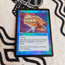 🌟 1 x MTG Amugaba / Odyssey / FOIL! Vintage! Rare! English 🌟