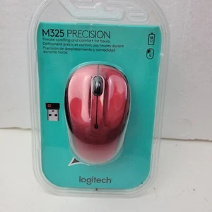 Logitech M325 Wireless Mouse W/ Unifying Receiver - Red (IL/GM1-1182-910-0023... - Picture 1 of 4