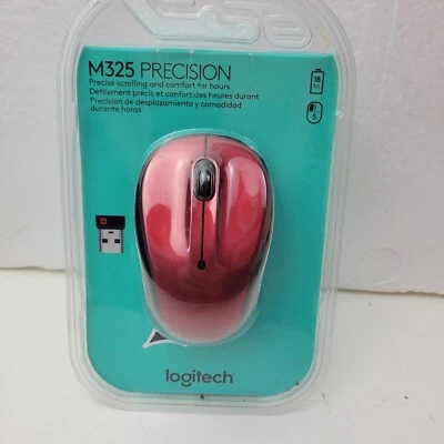 Logitech M325 Wireless Mouse W/ Unifying Receiver - Red (IL/GM1-1182-910-0023... - Image 1 of 4