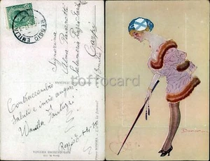 RISIKO-VINTAGE EROTISCHER ART NOUVEAU-KÜNSTLER BONORA-C51-74 - Bild 1 von 1