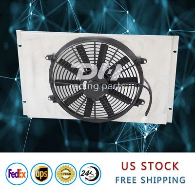 Cubierta y ventiladores para Chevrolet Chevy II Nova 1962-1967 4,6 L 5,3 L 5,4 L V8 sin radiador  Foto 1 de 4