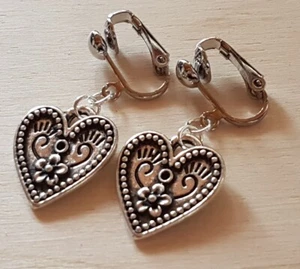 OHRCLIPS CLIPS VERZIERUNGEN HERZEN - Bild 1 von 2