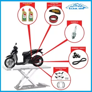 KIT TAGLIANDO OLIO MOTORE+TRASMISSIONE+FRENI YAMAHA HW XENTER 125/150 2013 2014 - Imagen 1 de 1