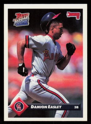 1993 Donruss Damion Easley #457  Baseball  California Angels  RR - Image 1 of 2