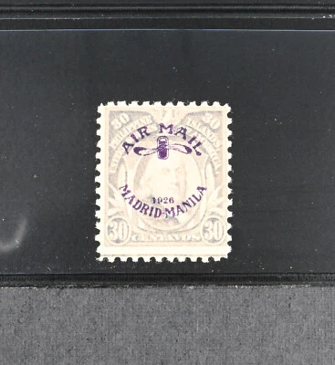 USA Possession Philippines Scott # C12 F-VF OG LH Air Mail Stamp US Cat $90 - Image 1 of 3