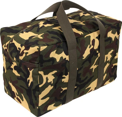 Canvas Cargo Bag Tactical Heavy Duty Cotton Large Military Parachute Duffle Bag - Image 1 of 4