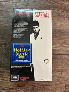 Scarface VHS 1990 2 Tape Set Al Pacino MCA Brand New Sealed - Y518 - Picture 1 of 4