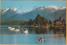 LAKE TE ANAU FIORDLAND NEW ZEALAND COLOURVIEW P/CARD