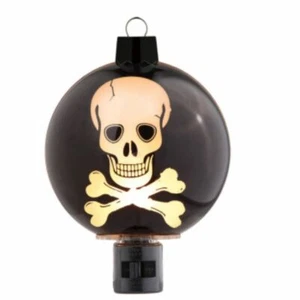 Halloween Laser Skeleton Skull Cross Bones Night Light 059722 - Picture 1 of 1