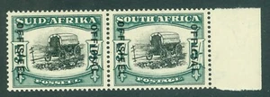 SG O26 Südafrika 1935-49. 5/- schwarz & blaugrün. Makellos unmontiert neuwertig... - Bild 1 von 1
