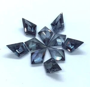 Cometa Alejandrita AAA Cristal Sintético Nano Facetado Piedras Preciosas Tamaño 6x9mm a9x16mm - Imagen 1 de 24