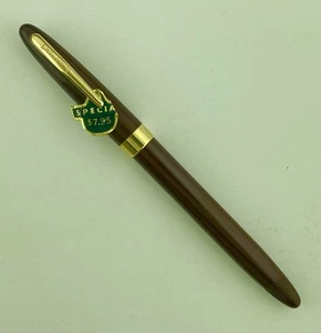 Sheaffer Burgundy Snorkel Fountain Pen ~ New Stock ~ Clii Tag ~ Fine Nib Sticker - Picture 1 of 5