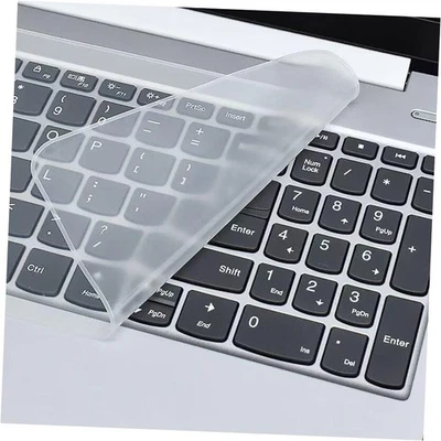 Ultra Thin Keyboard Cover Protector, Compatible For 15-17.6 inch laptops Clear - Image 1 of 4
