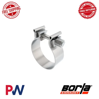 Borla 3" T-304 Stainless Steel AccuSeal Single Bolt Band Clamp - Image 1 of 2