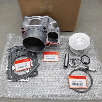 1× TOP END KIT W/CYLINDER HEAD For HONDA RUBICON 15-19 TRX500 FOREMAN 12-19 Foto 1 de 4