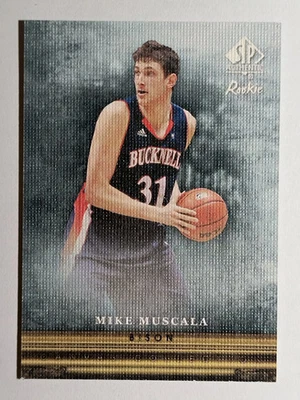 2013-14 SP Authentic Canvas #CC54 Mike Muscala - Image 1 of 2