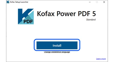 Kofax Power PDF Standard 5 / Windows o Mac / licenza permanente / ESD (tungsteno) - Immagine 1 di 2