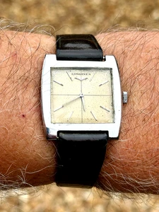 LONGINES 60s VINTAGE SQUARE DRESS WATCH (Ref. 7336 6) Calibre 19.4 OOZES QUALITY - Picture 1 of 17