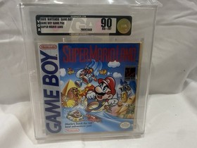 Super Mario Land (Nintendo Game Boy, 1989) Graded VGA 90 like CGC PSA