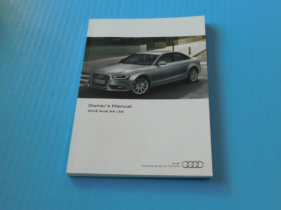 2016 Audi A4 S4 Factory Owners Owner's Manual Foto 1 de 1