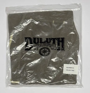 Duluth Trading Co Canvas Work Apron One Size Twig Style # 69133 NIP New - Picture 1 of 7