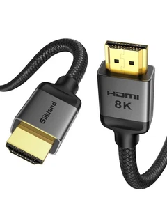Cable largo 10K 8K HDMI 2.1 33 pies, (actualización trenzado) cable HDMI de ultra alta velocidad... - Imagen 1 de 6