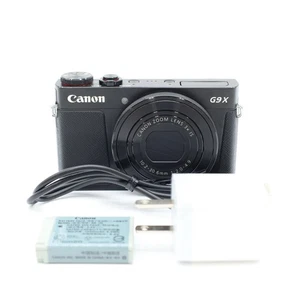 Canon kompakte Digitalkamera PowerShot G9 X (schwarz) [near mint] - Bild 1 von 9
