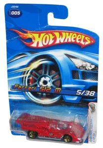 Hot Wheels 2006 First Editions 5/38 Red Ferrari 512 M Toy Car #005 - (Damaged Pa - Picture 1 of 1