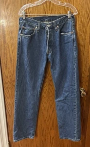 Vintage Levi’s 50 Button Fly XX Straight Jeans 33 x 32 (32 1/4 x 31 1/4) Haiti 2007 - Bild 1 von 7