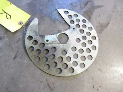 05-06 YAMAHA BRUIN 250 YFM250 FRONT BRAKE DISC ROTOR DUST GUARD RIGHT SIDE JS - Image 1 of 4