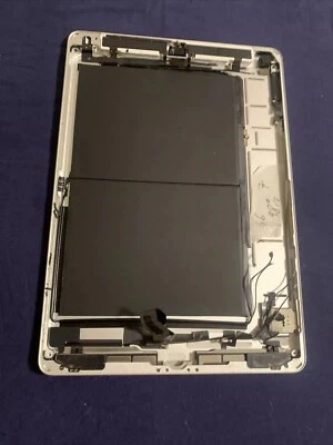 Originale Apple iPad 7 A2198 Chassis Batteria scocca Foto Cellular Argento A - Immagine 1 di 2