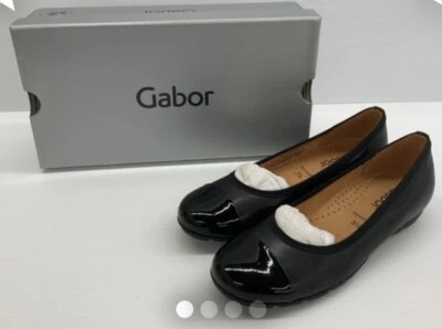 Aerodeslizador Gabor Mujeres Nuevo con Etiquetas Puntera Sin Cordones Cuña Ballet Planos Talla US 6 Diseñador Foto 1 de 4