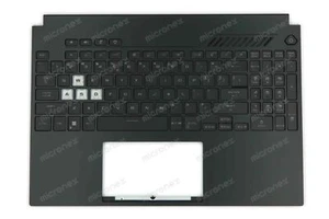 DO Asus TUF Gaming A15 FA507RC Palmrest Keyboard LED RGB US-International czarna - Zdjęcie 1 z 2