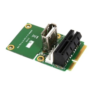 Magideal Mini PCIe To PCI Express 1x Slot Adapter Riser Card PCI-e Board - Picture 1 of 9
