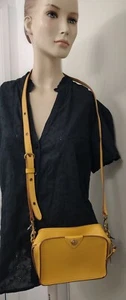 Anne Klein Sally Camera Bag Crossbody Yellow/ Mustard BNWT$65.00 - Picture 1 of 7