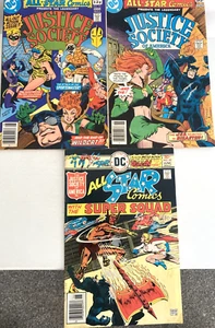 ALL STAR COMICS. NUMBER'S 60 & 72-73. (3 ISSUE 1976 & 1978 LOT). DC COMICS. - Picture 1 of 16