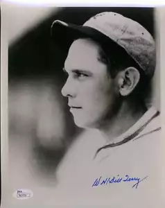 Bill Terry Jsa Certed Signed 8x10 Photo Authentic Autograph - Picture 1 of 1