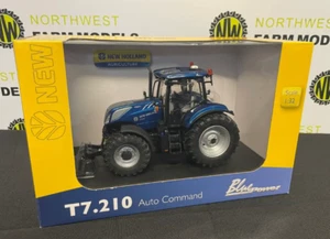 UNIVERSAL HOBBIES 6364 1:32 SCALE NEW HOLLAND T7.210 BLUE POWER - Picture 1 of 1