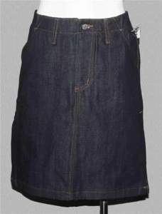 VTG 80's Dickies Thick Denim Zipper Fly 2-Pkt Lower Side Vents Skirt Wm's 3 NWT - Picture 1 of 1