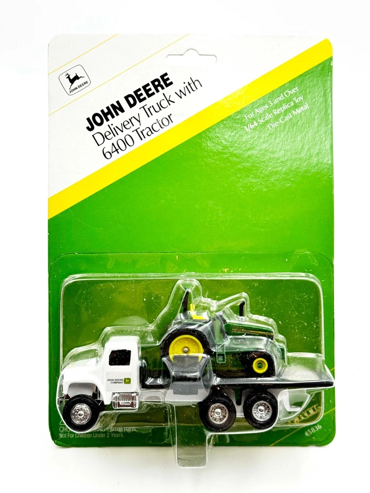 1/64 John Deere Delivery Truck With 6400 Tractor - Image 1 of 1