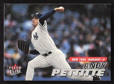 2001 Ultra   Andy Pettitte #81 New York Yankees