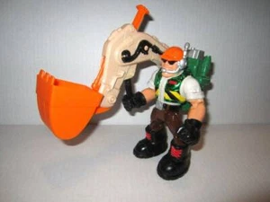 De colección Rescue Heros Fisher Price 2000 Wilderness Force Rip Rockefeller Constru - Imagen 1 de 3