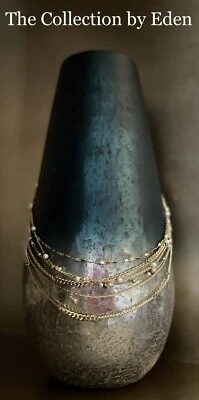 Style & Co Necklace- Gold & White Bead & Pearl Multi-Chain - Image 1 of 4