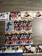 1990-91 PRO SET ROD BRIND'AMOUR RC lot & lot de cartes hockey