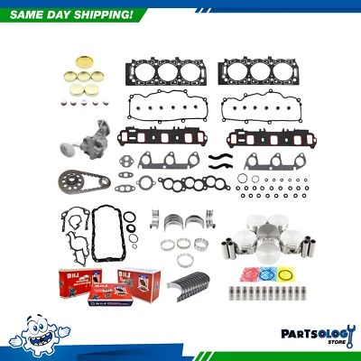 Kit de reconstrução de motor DNJ EK4142AM Master para 1991 Ford Ranger 3.0L V6 OHV 12v - Imagem 1 de 4